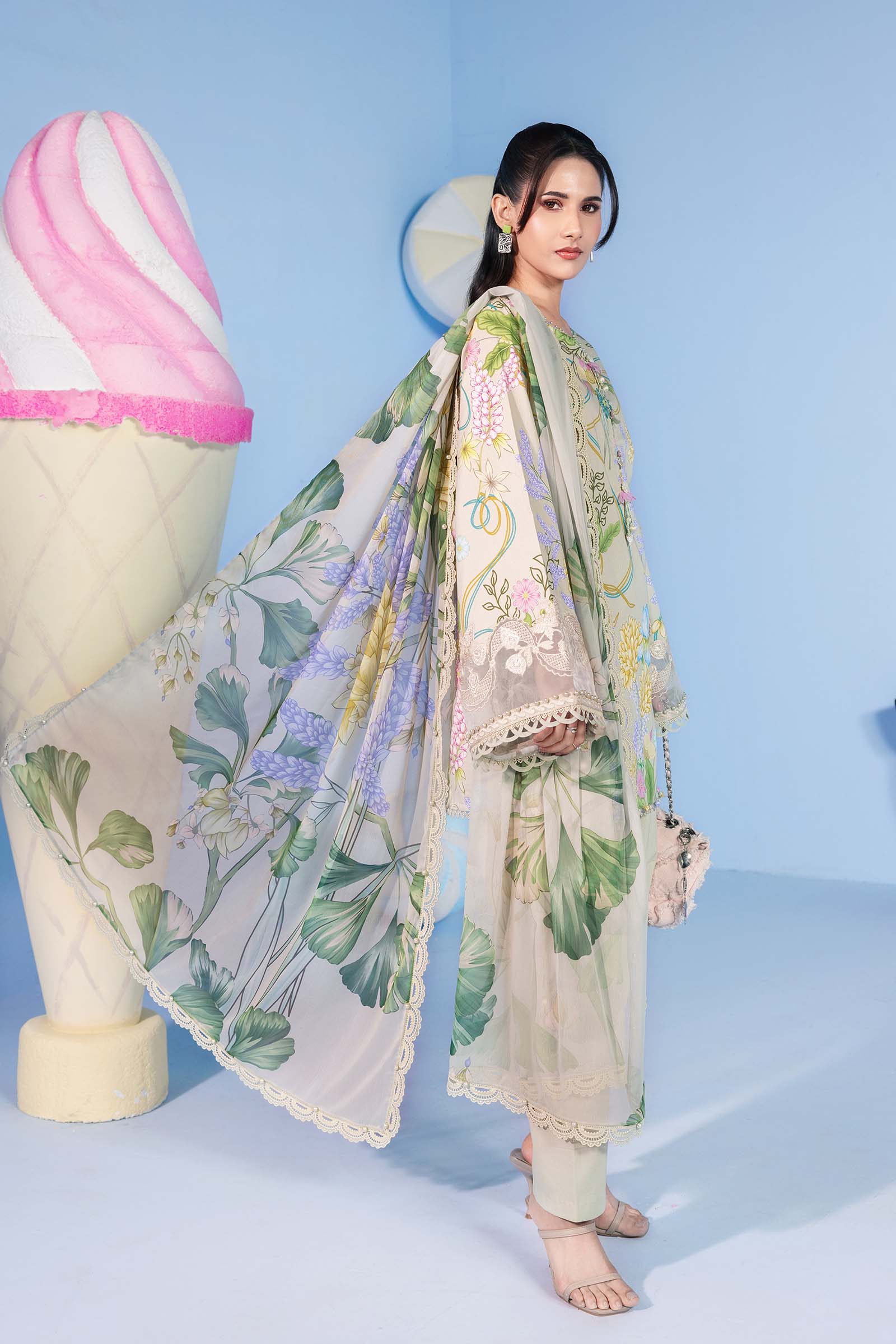 Maria.B M Basics S/S Lawn`26 D#13-A