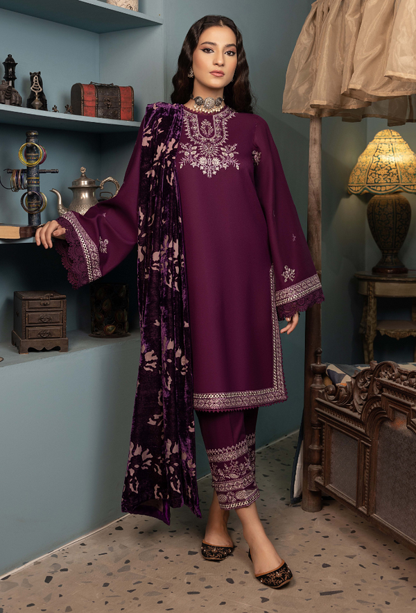 Hamdam Zouq Emb Wool`25 D#07