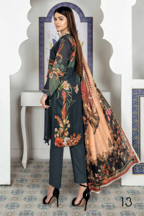 Fiza Noor Gul-e-Rana Lawn`21 D#13