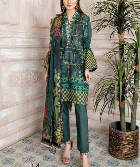 Fiza Noor Gul-e-Rana Lawn`21 D#14