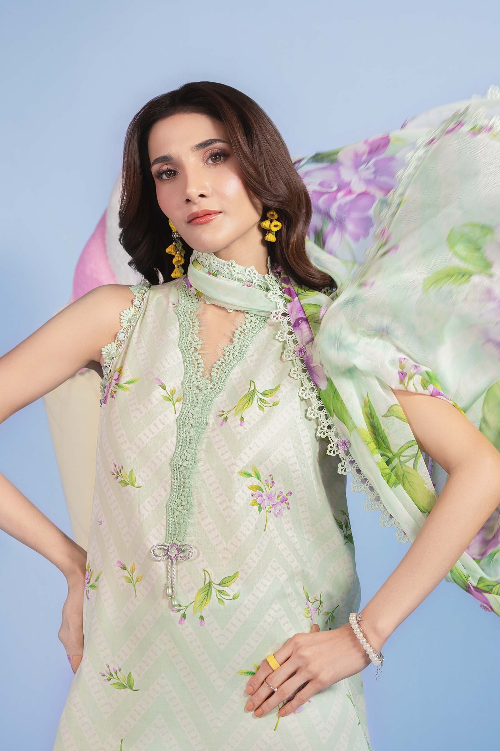 Maria.B M Basics S/S Lawn`26 D#15-B