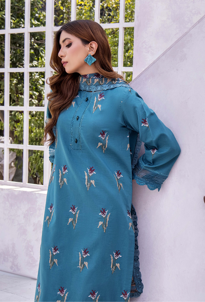 Hamdam Lilly Emb Lawn`25 D#08