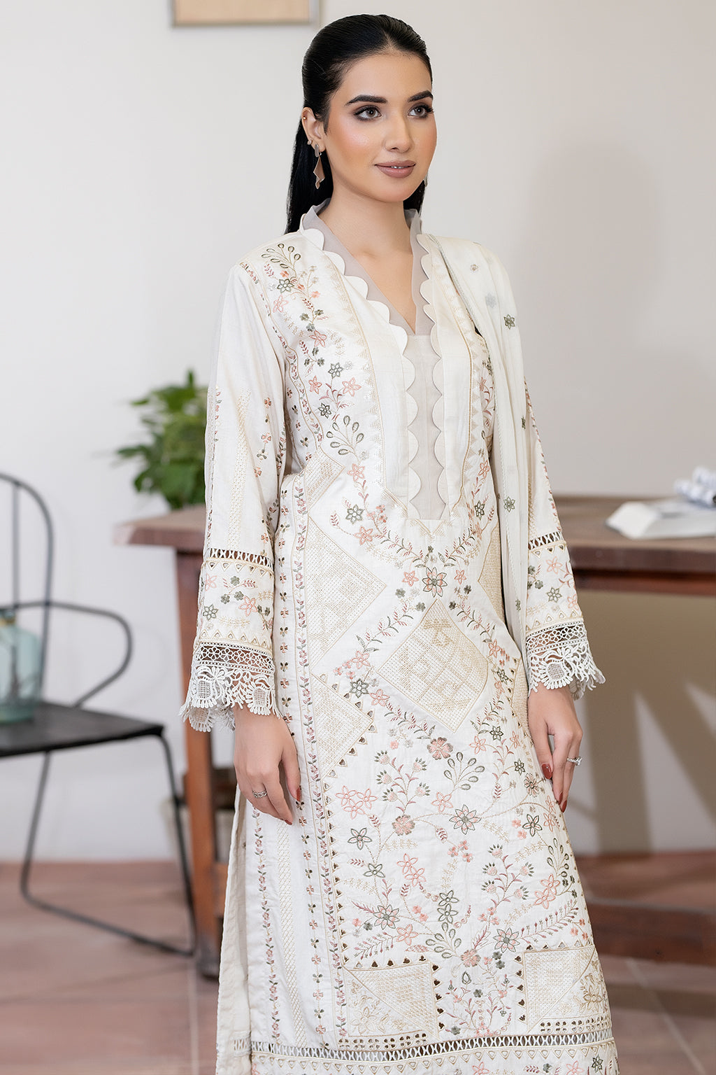Johra Sameeha Emb Silk`25 JW#296