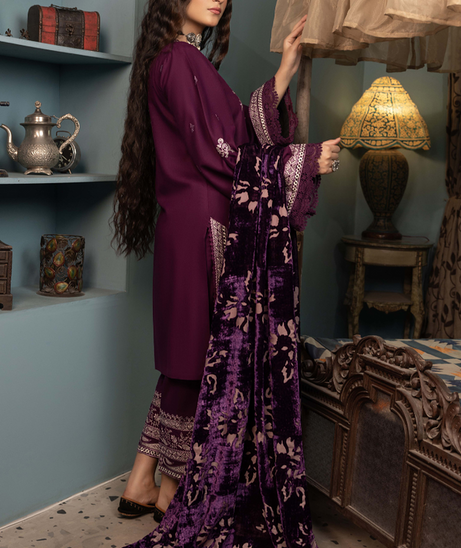 Hamdam Zouq Emb Wool`25 D#07