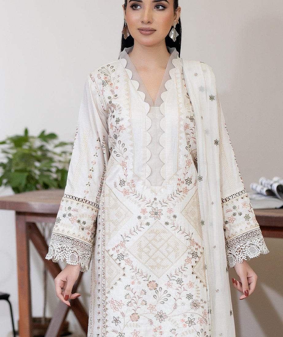 Johra Sameeha Emb Silk`25 JW#296
