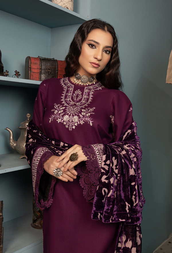 Hamdam Zouq Emb Wool`25 D#07