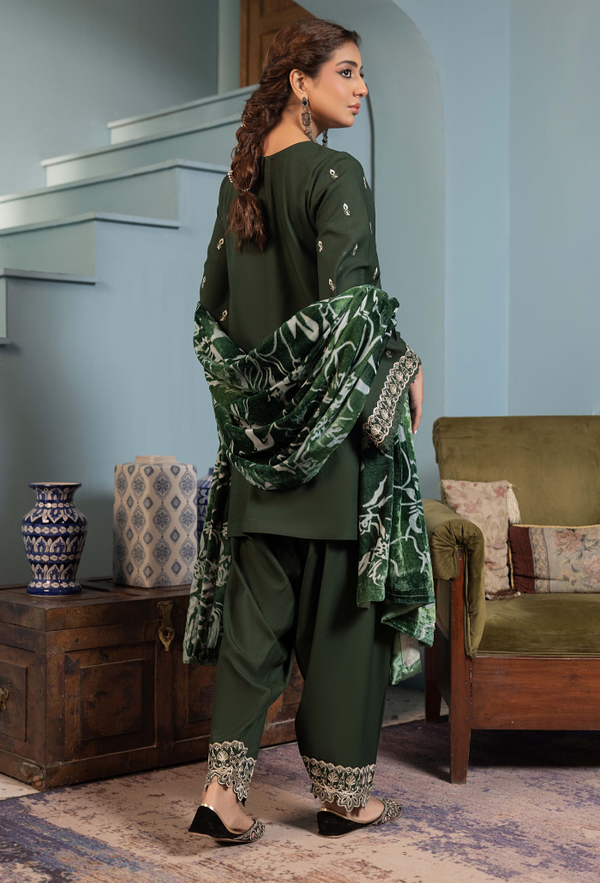Hamdam Zouq Emb Wool`25 D#09