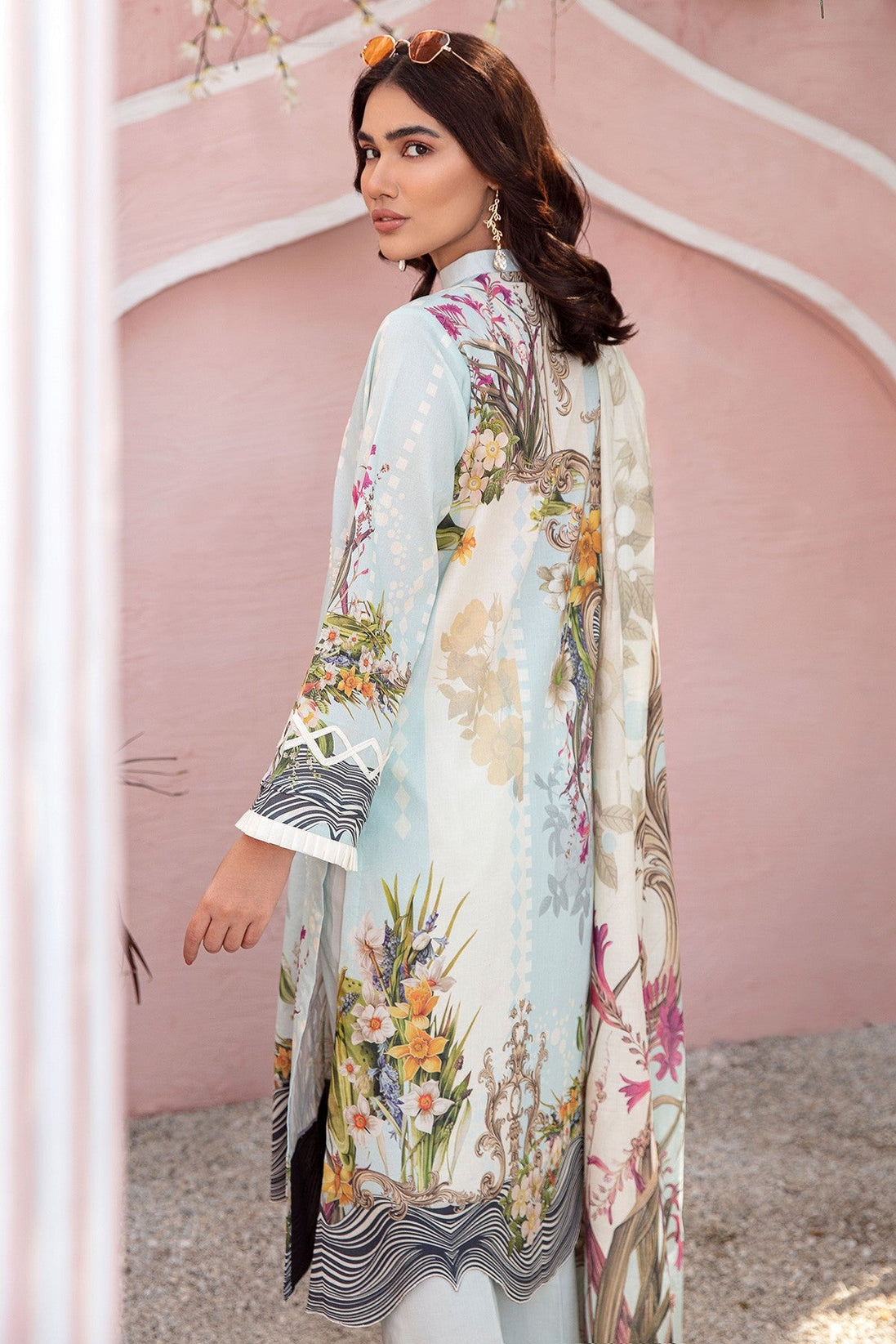 Jade Urbane Digital Print Lawn`21 D#19475-B