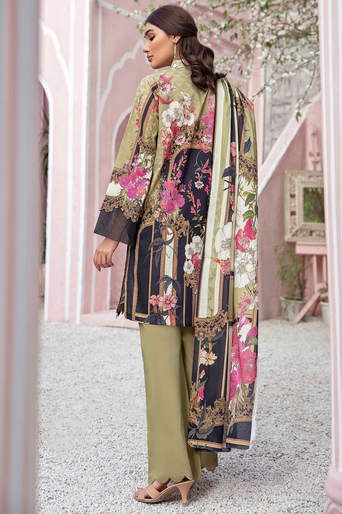 Jade Urbane Digital Print Lawn`21 D#19509-B