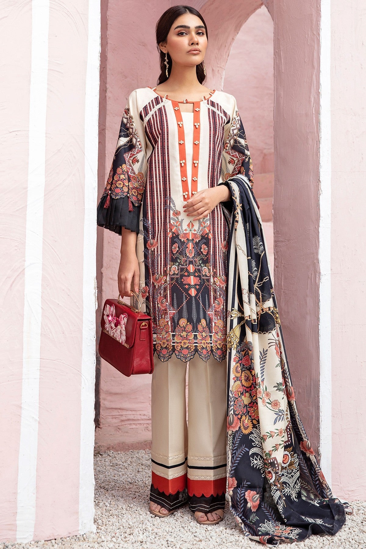 Jade Urbane Digital Print Lawn`21 D#19673-B