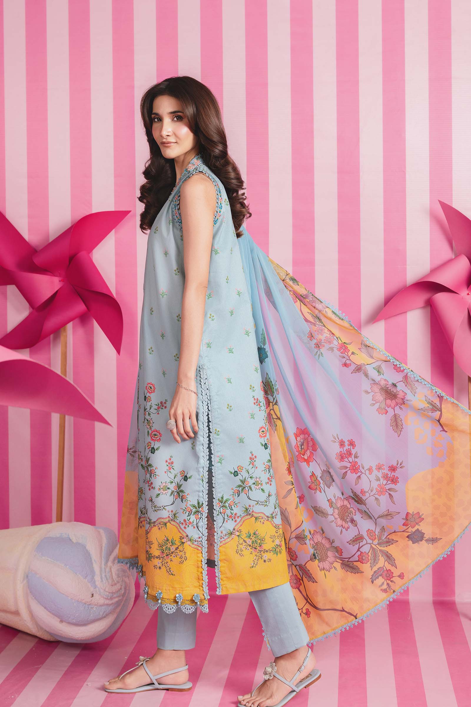 Maria.B M Basics S/S Lawn`26 D#01-B