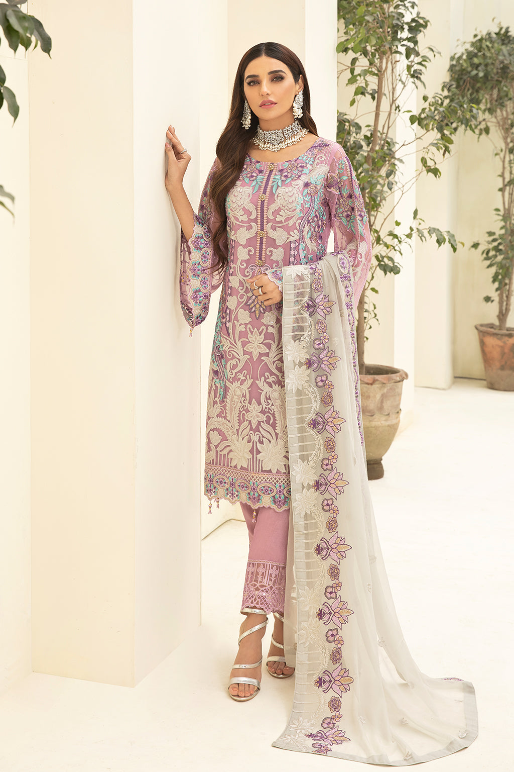 Ramsha Chevron L/Chiffon`22 D#301 (Vol-3)