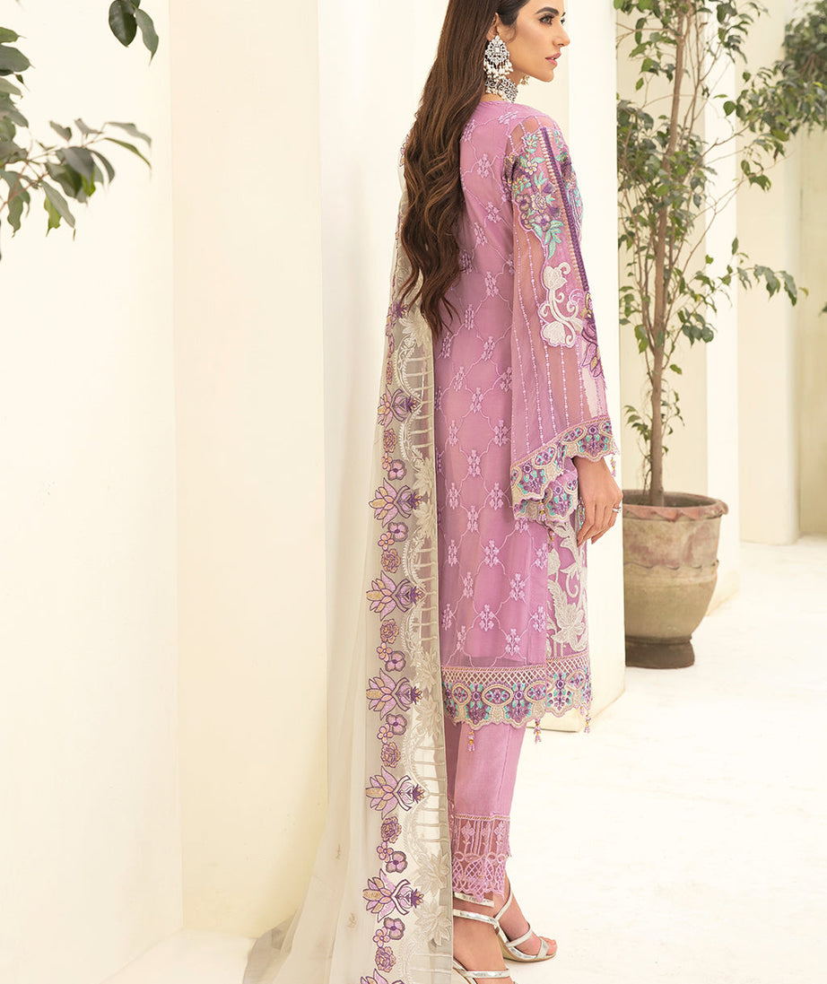 Ramsha Chevron L/Chiffon`22 D#301 (Vol-3)