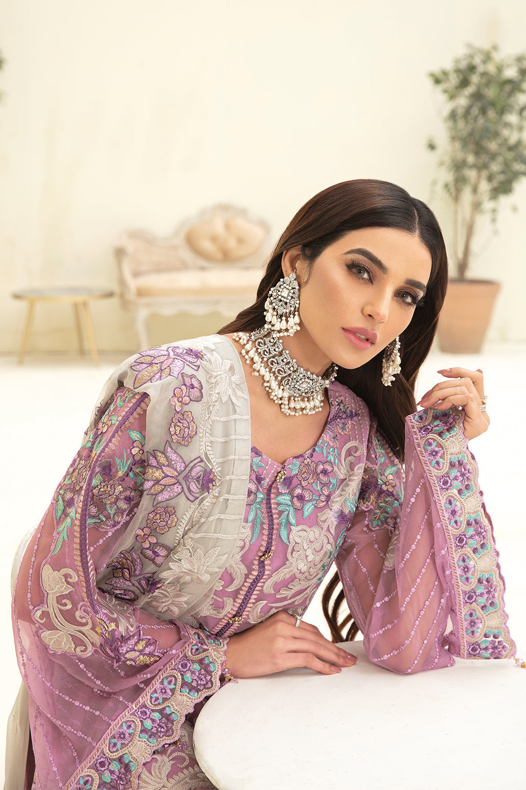 Ramsha Chevron L/Chiffon`22 D#301 (Vol-3)