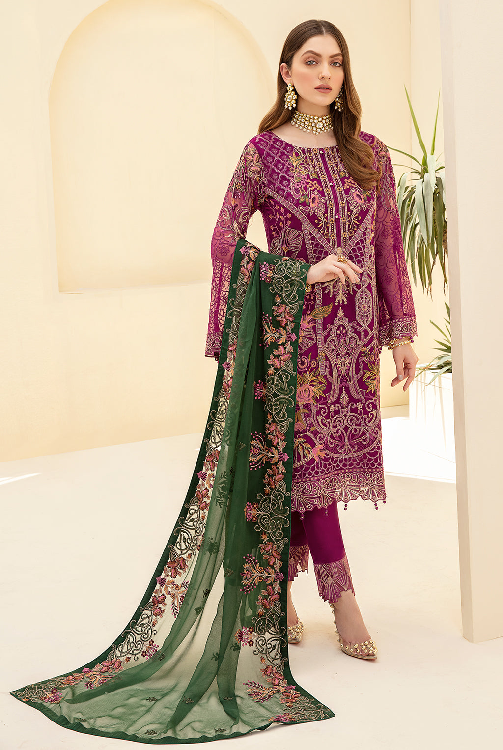 Ramsha Rangoon Collection`22 D#710 (Vol-7)
