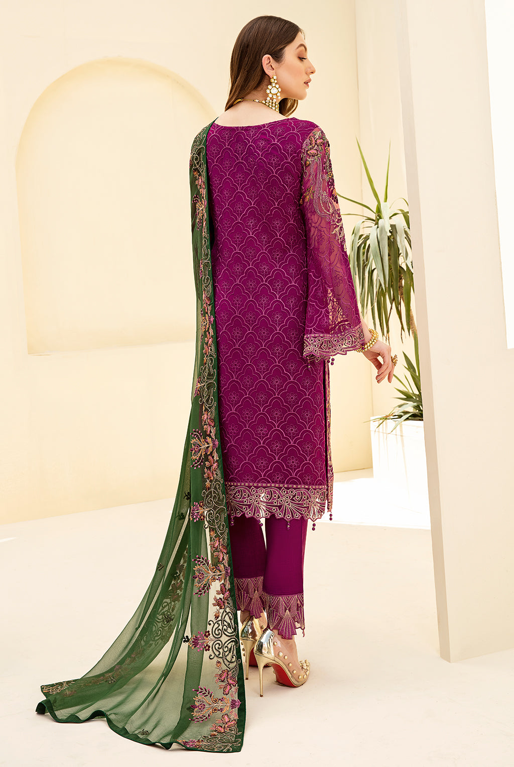 Ramsha Rangoon Collection`22 D#710 (Vol-7)