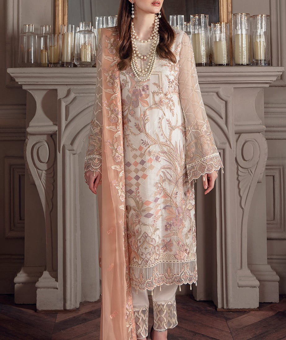 Ramsha Chevron Chiffon`22 Vol-5 D#505