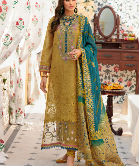 Noor By Saadia Asad Eid Chikankari Lawn'22 D#7-A