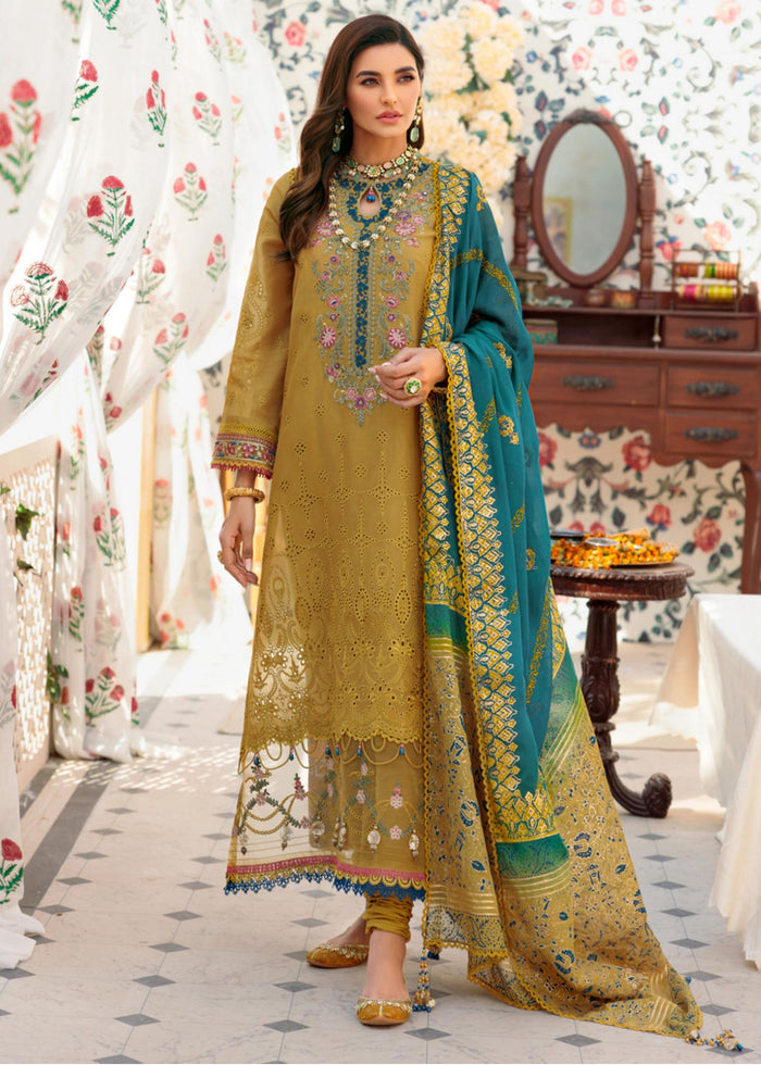 Noor By Saadia Asad Eid Chikankari Lawn'22 D#7-A