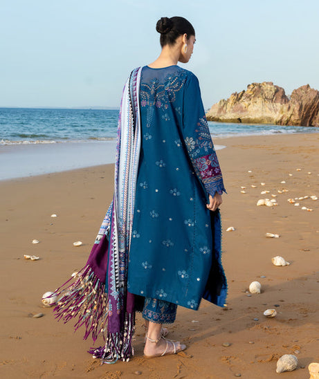 Siraa By SadafFawadkhan Luxury Lawn`26 D#1 (Shehnaaz)