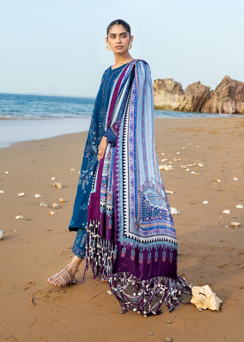Siraa By SadafFawadkhan Luxury Lawn`26 D#1 (Shehnaaz)