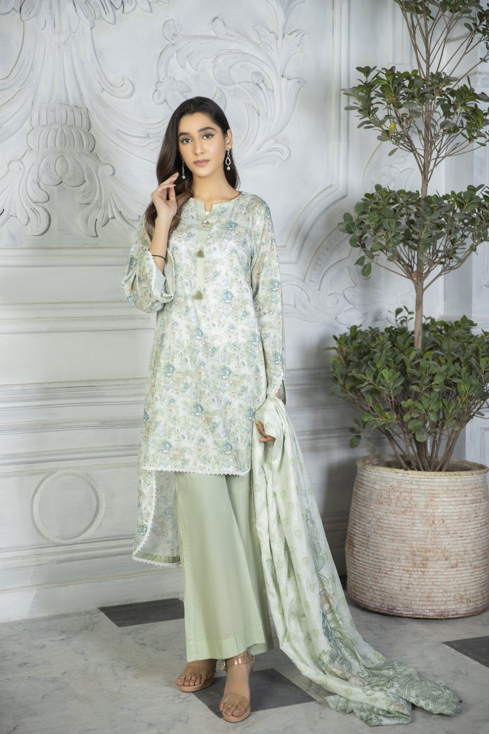 Ittehad Crystal Lawn'21 D # 21153 L Pista