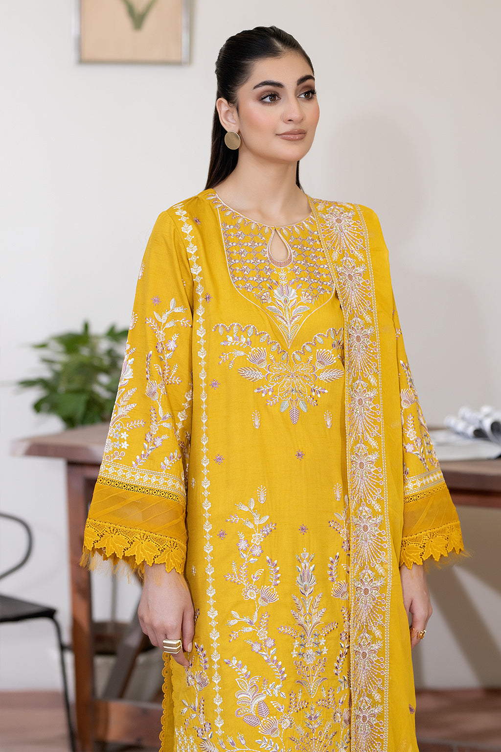 Johra Sameeha Emb Silk`25 JW#295