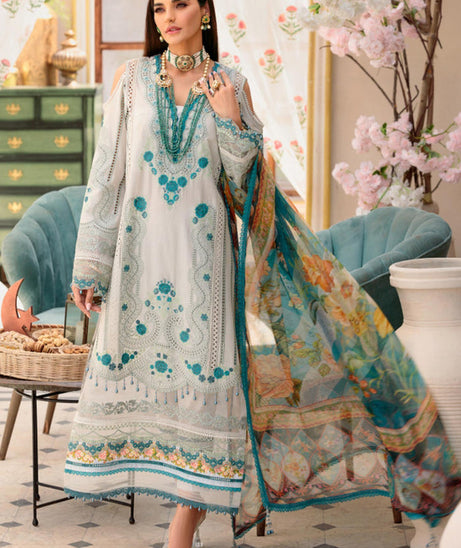 Noor By Saadia Asad Eid Chikankari Lawn'22 D#2-B
