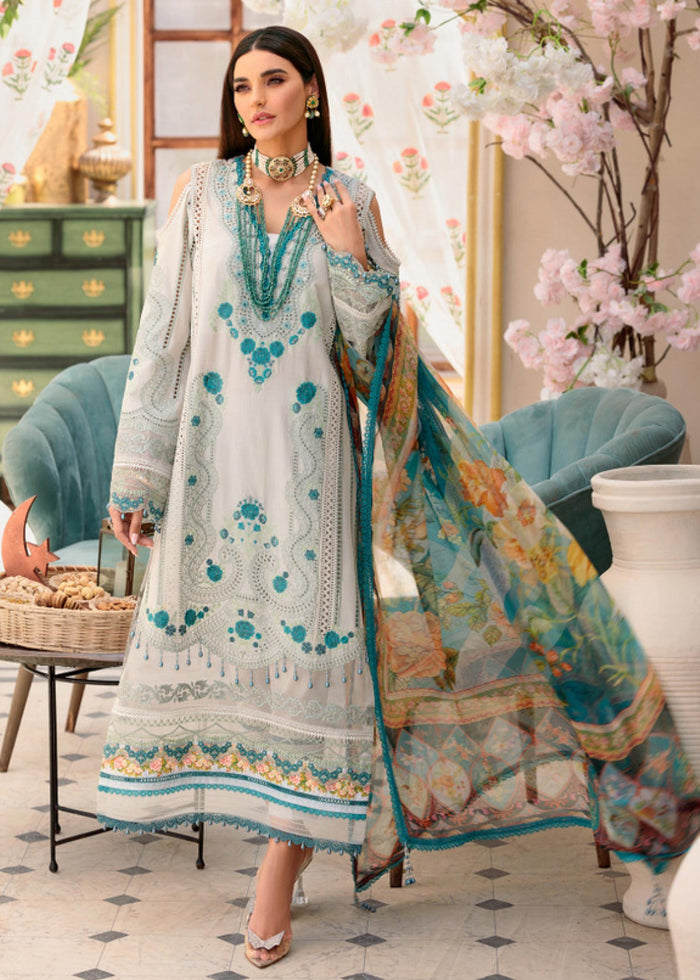 Noor By Saadia Asad Eid Chikankari Lawn'22 D#2-B