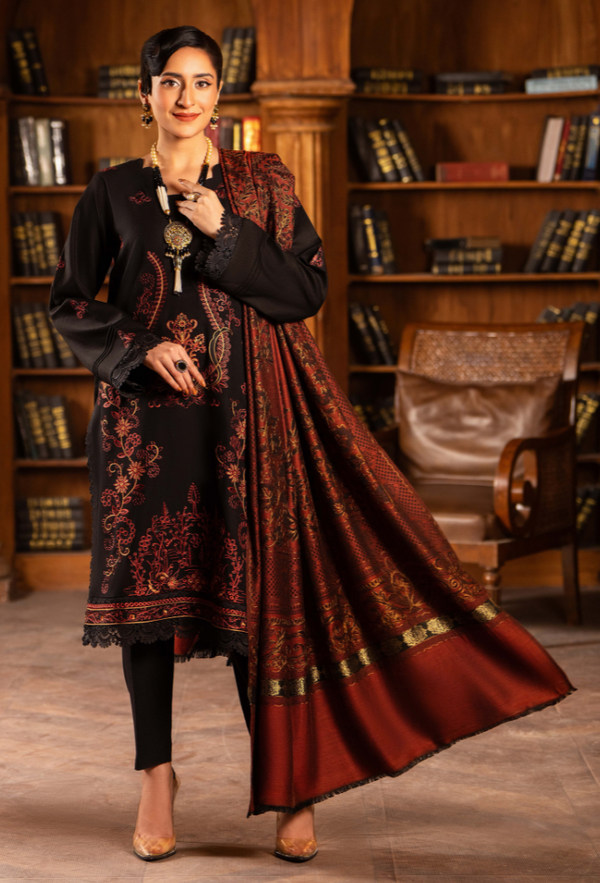Hamdam Aaima Emb Wool`25 D#08
