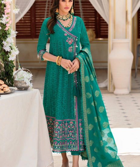 Noor By Saadia Asad Eid Chikankari Lawn'22 D#8-B