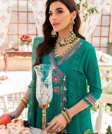 Noor By Saadia Asad Eid Chikankari Lawn'22 D#8-B