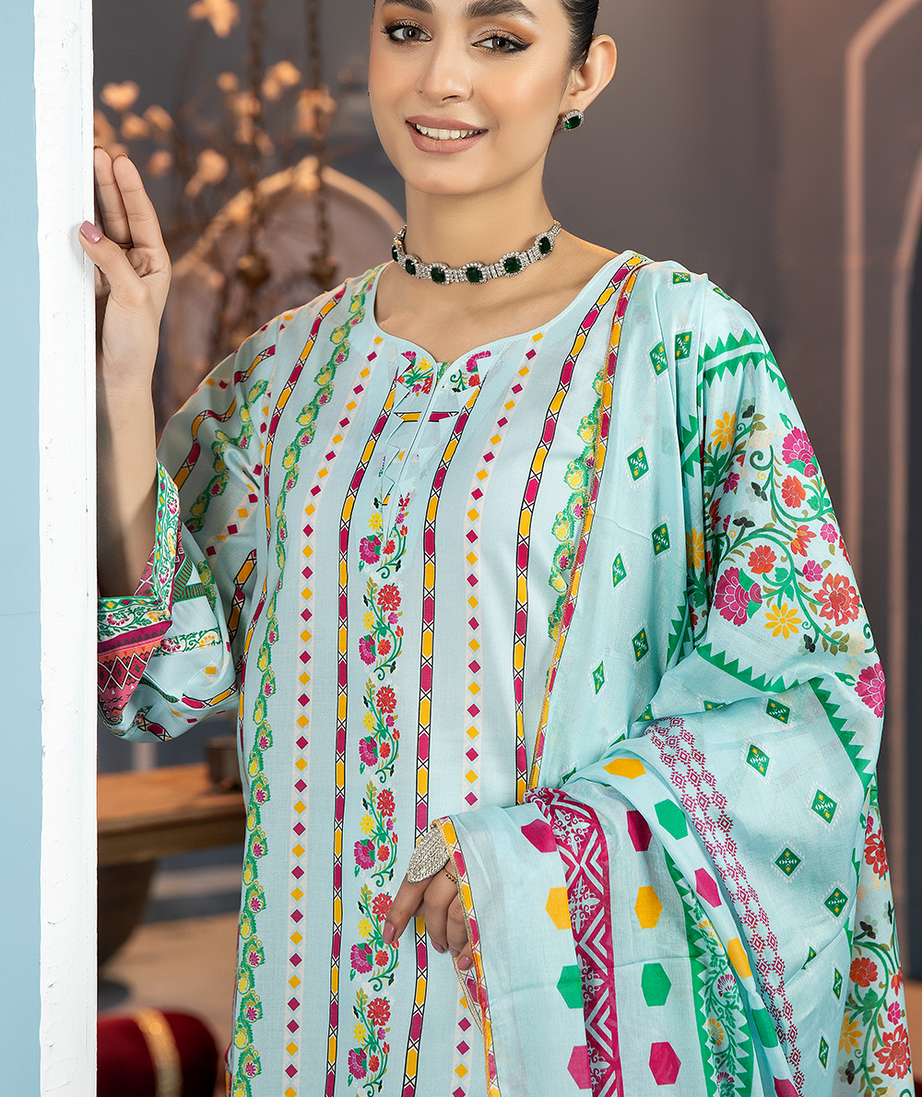 Safwa S Print Lawn`23 SSP#17