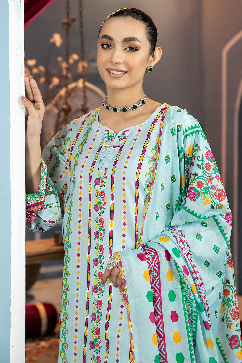 Safwa S Print Lawn`23 SSP#17