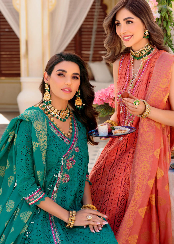 Noor By Saadia Asad Eid Chikankari Lawn'22 D#8-B
