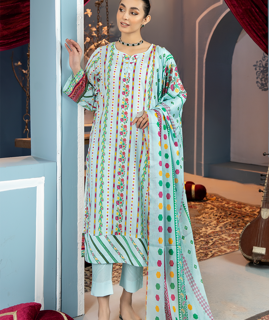Safwa S Print Lawn`23 SSP#17