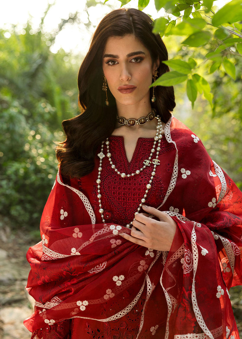 Sardinia Floral Forest Lawn'25 D#805 (Crimson Bloom)
