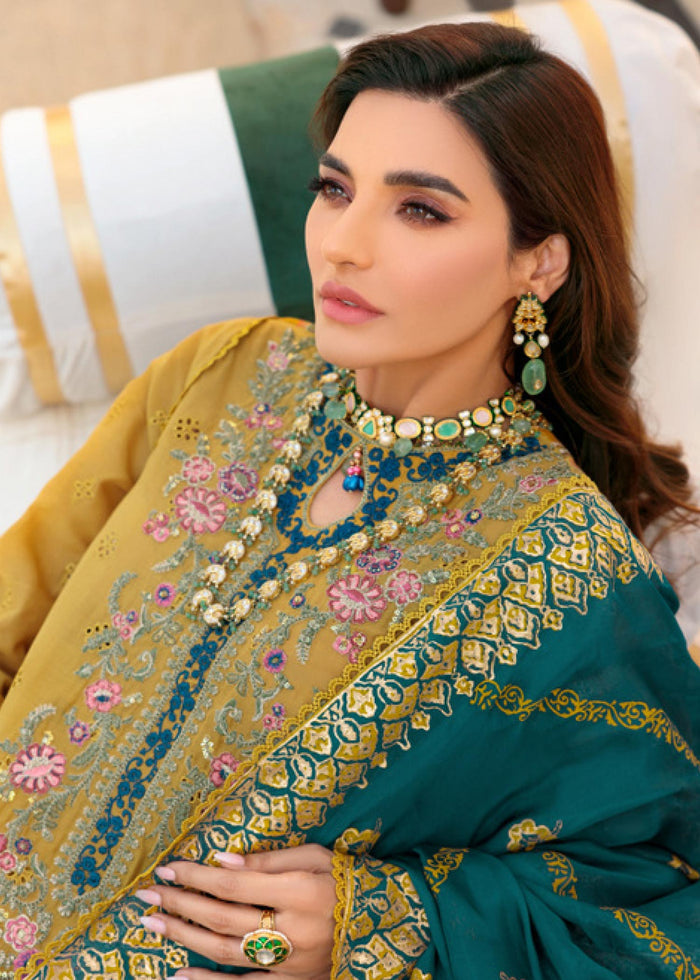 Noor By Saadia Asad Eid Chikankari Lawn'22 D#7-A
