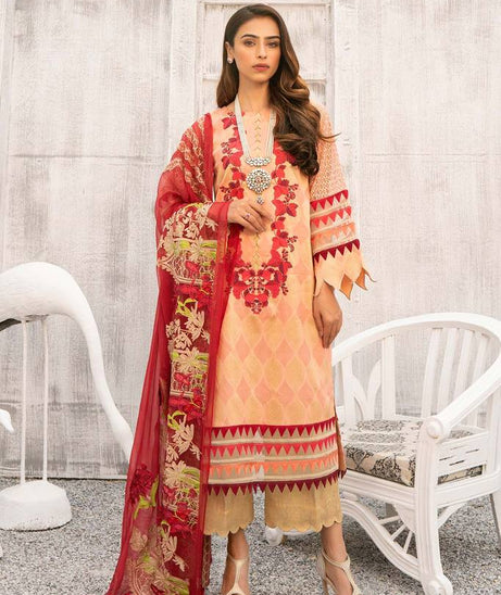 Charizma Signature Emb Lawn`21 D#08