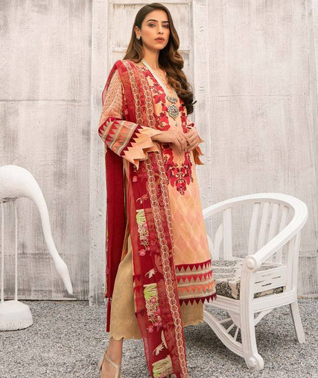 Charizma Signature Emb Lawn`21 D#08