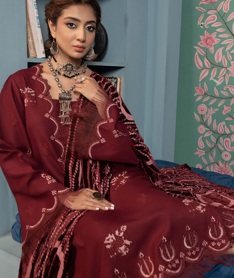 Hamdam Zouq Emb Wool`25 D#01
