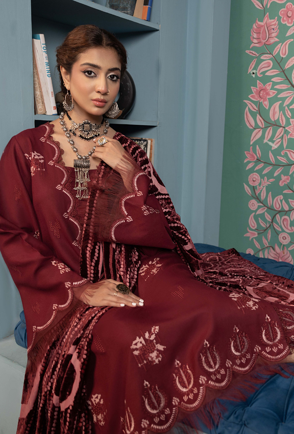 Hamdam Zouq Emb Wool`25 D#01