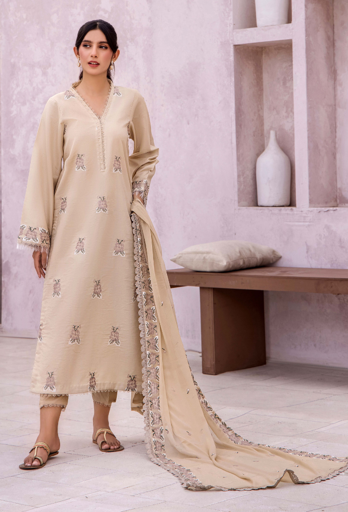 Hamdam Lilly Emb Lawn`25 D#10