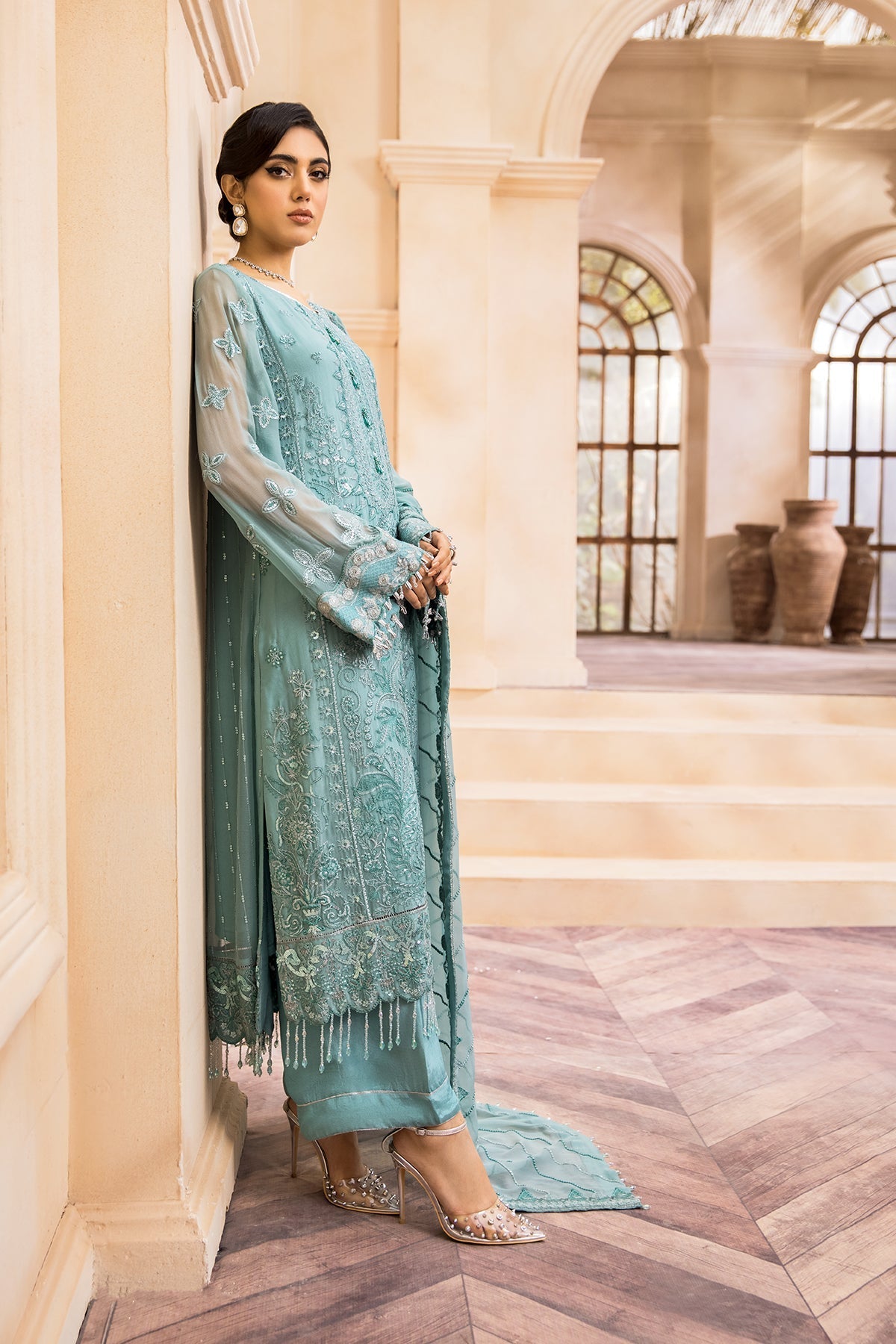 Farasha Emb Chiffon`22 D#08 (Vol-1)