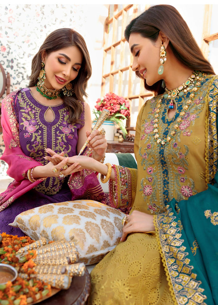 Noor By Saadia Asad Eid Chikankari Lawn'22 D#7-A