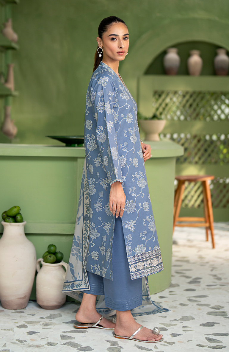 Seran Artisan Lawn`25 D#08 AEGEAN