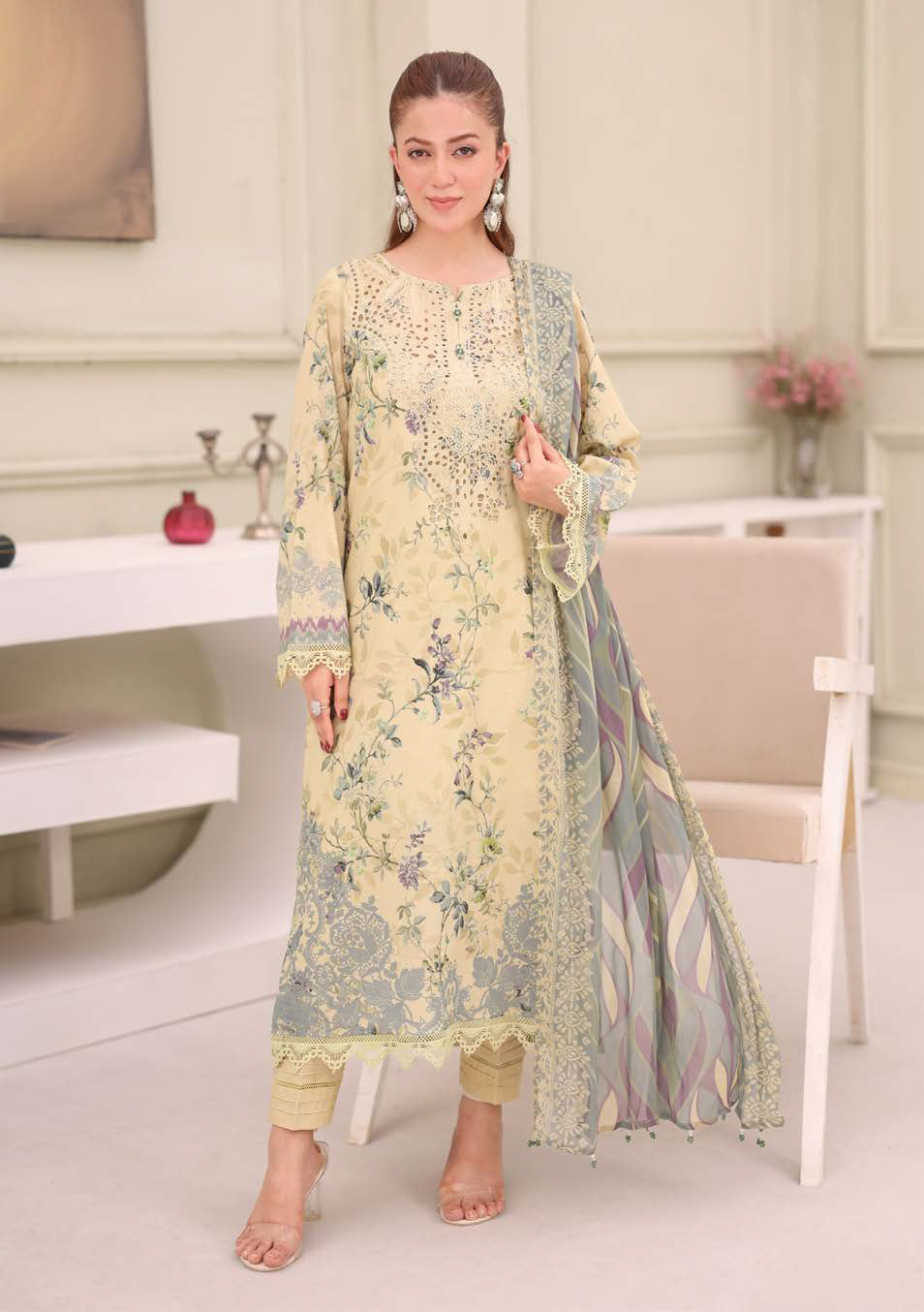 RA Aafreen Emb Lawn`26 AF#241