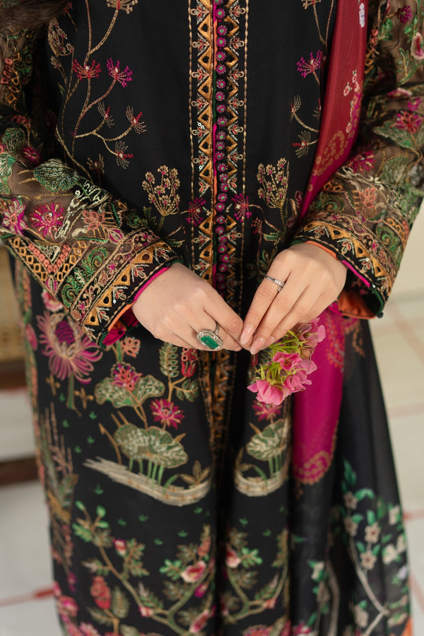 Maryum & Maria Luxury Lawn'25 MS#50106