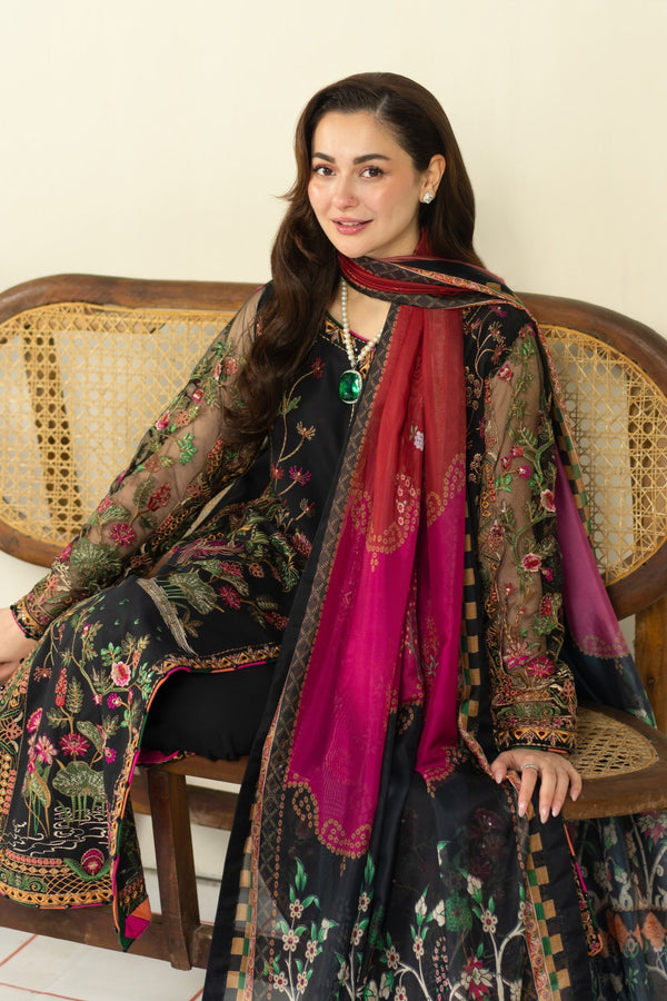 Maryum & Maria Luxury Lawn'25 MS#50106