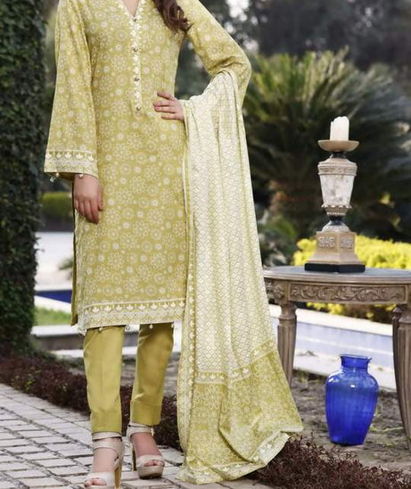 Daman Print Lawn`21 D#1332 (D Pista)